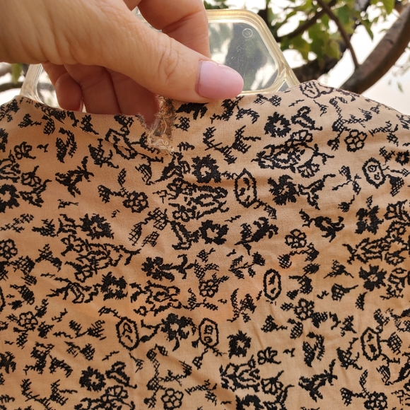 Vintage dress 1930 1940 fashion first smoller bird - Picture 10 of 10